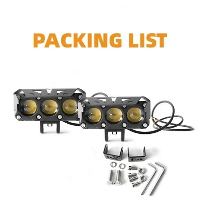 Motorcycle Driving Light LED Auxiliary Light(1pcs)