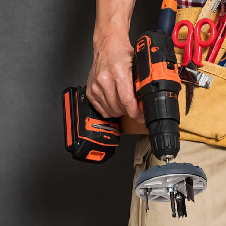 Adjustable punch saw tool for drilling(Sold for parts only, no power tools)