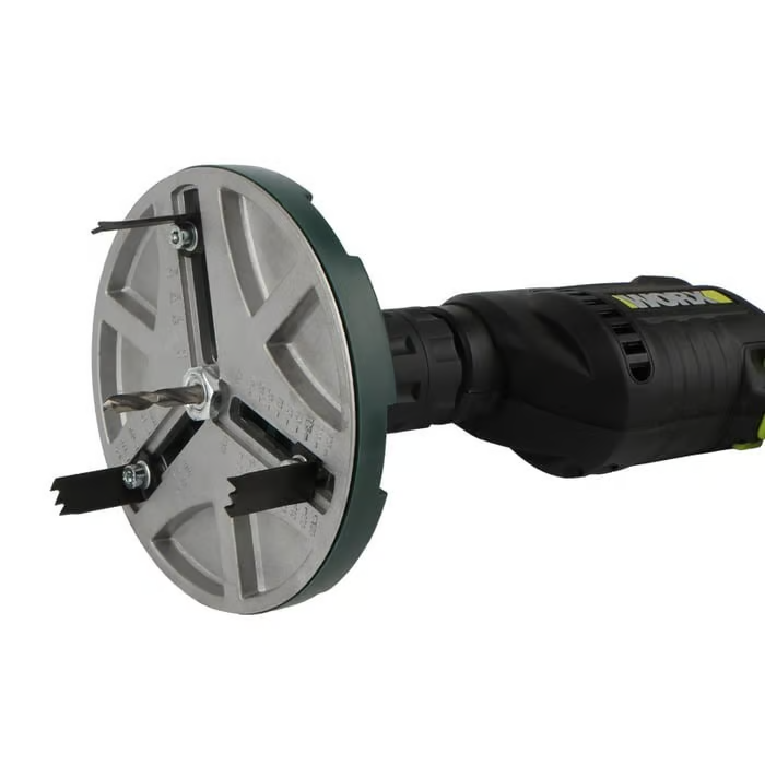 Adjustable punch saw tool for drilling(Sold for parts only, no power tools)