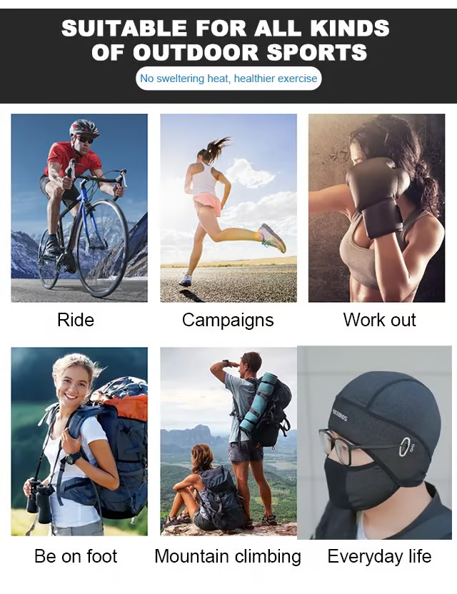 Ice Silk Face Protection Cycling Hood 🚴♂️