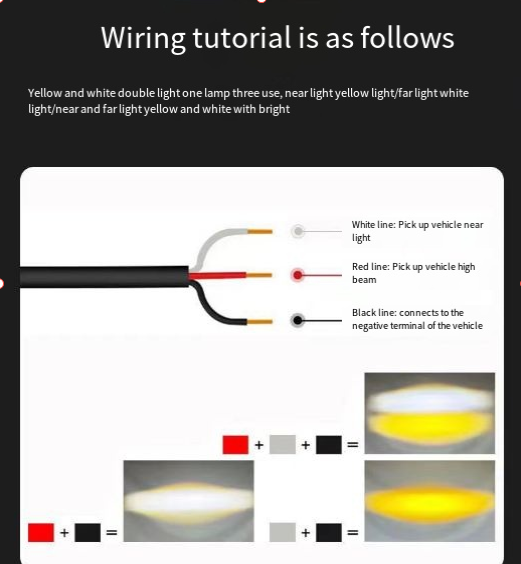 Motorcycle Driving Light LED Auxiliary Light(1pcs)