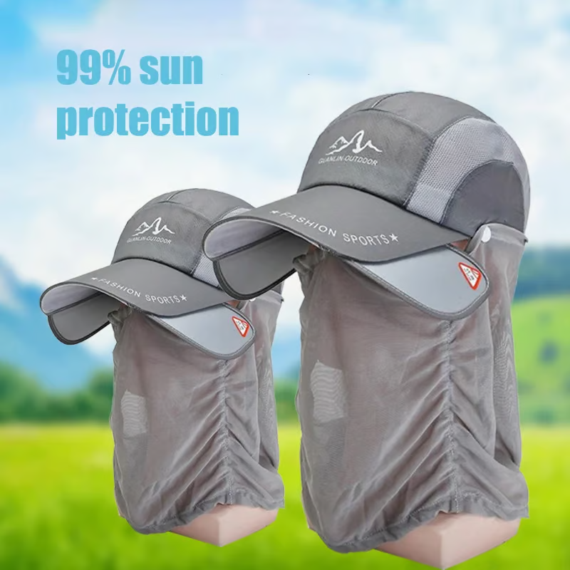 🎩Retractable brim outdoor/fishing/riding/climbing sunblock hat