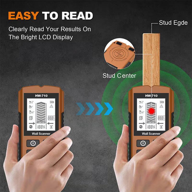 Functional Handheld Metal & Wall Detector