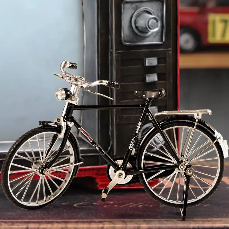 🚴♂️✨ Retro Alloy Mini Bike Model – DIY Fun, Classic Style, Timeless Collectible