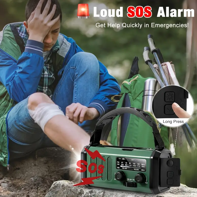 Multifunctional outdoor radio