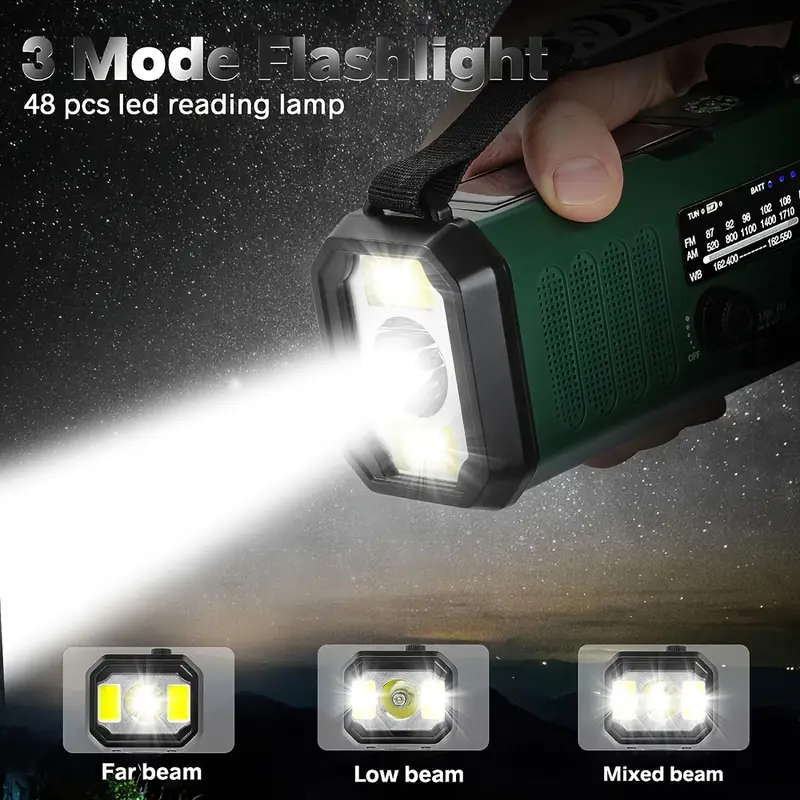 Multifunctional outdoor radio