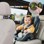 USB Car Cooling Fans for Backseat