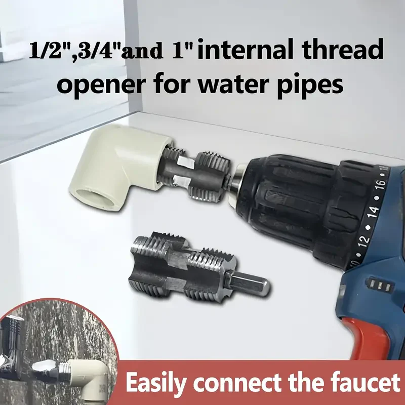 🔧 10-Piece Pipe Threading Tool Set 🧰