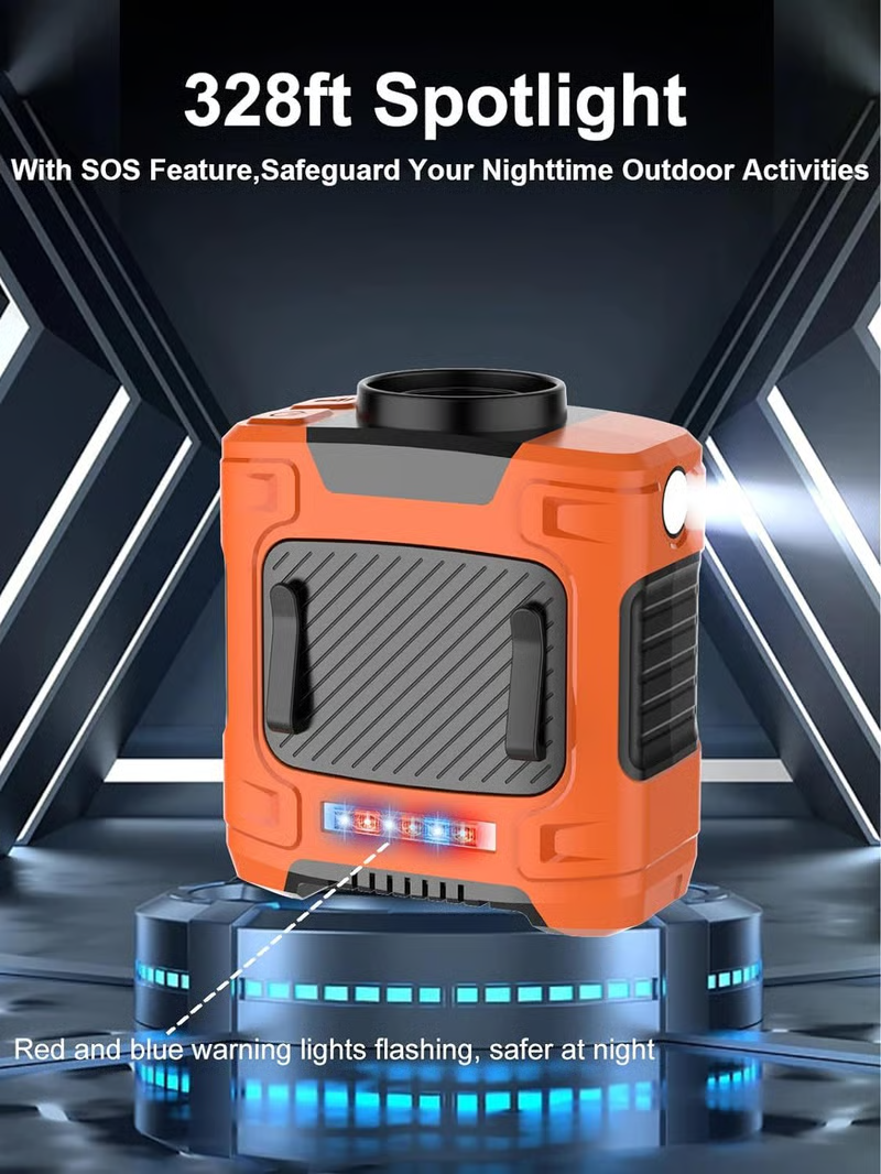 ❄️ Upgrade Rechargeable Waist Clip Fan 🌬️