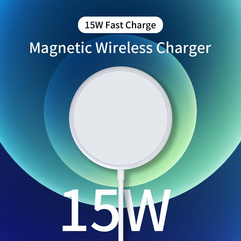 ⚡🧲 Magnetic Wireless Charger – Snap On & Charge with Ease! 📱