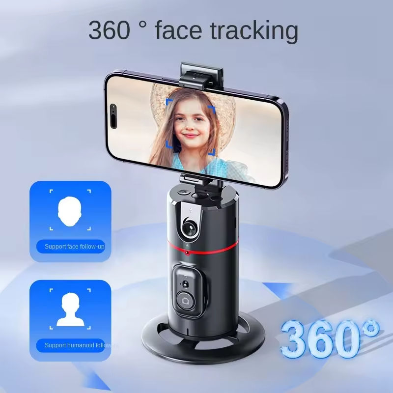 🤳🔥 AI स्मार्ट फेस ट्र्याकिङ गिम्बल – ३६०° घुम्ने सेल्फी स्टिक र ट्राइपड 📱✨