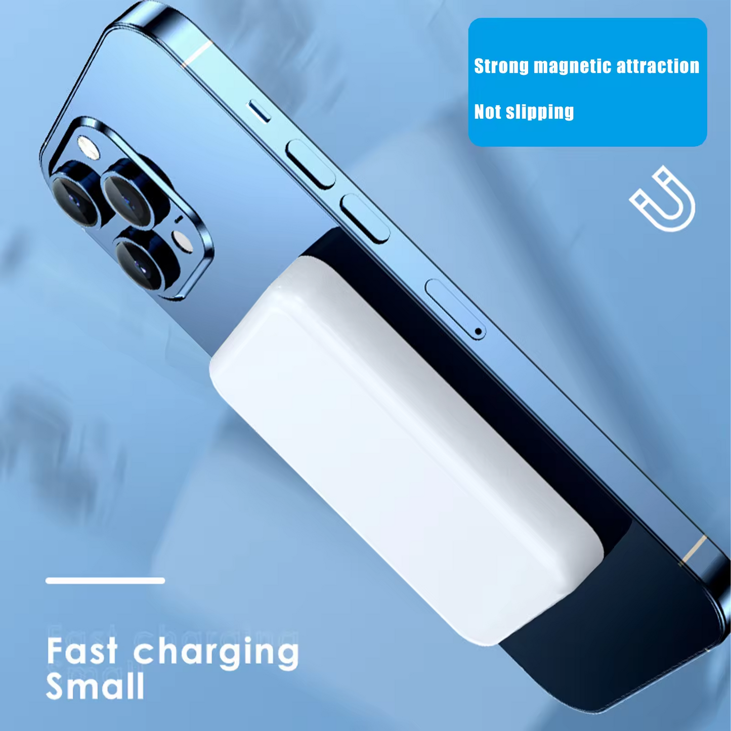 New large mah magnetic wireless charging bank