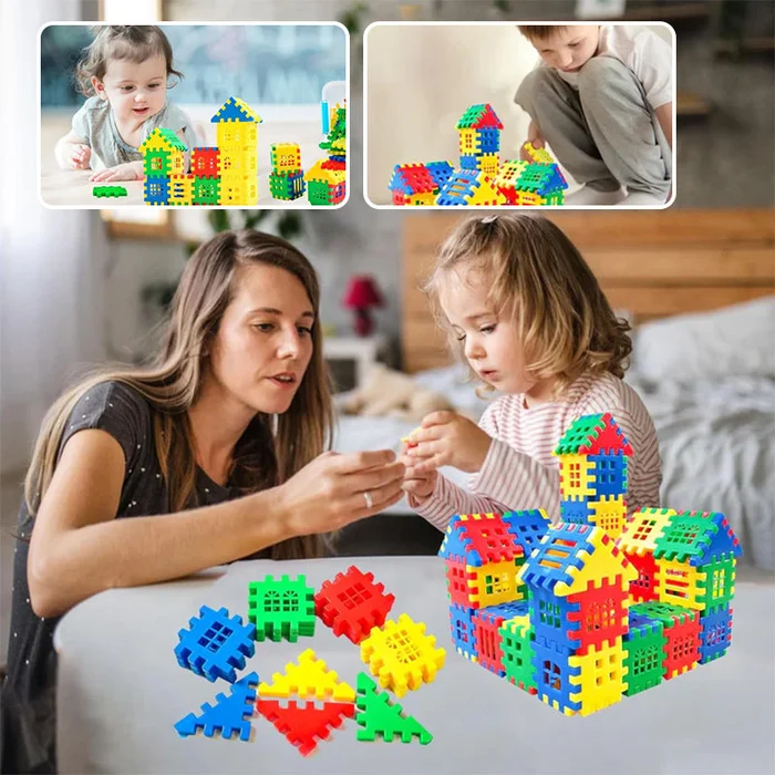 Creative Block House Building Set – Unlock Endless Fun & Learning for Kids