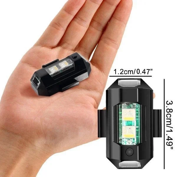 🔥 Wireless Mini Strobe LED Warning Light for Vehicles（6pcs）🔥