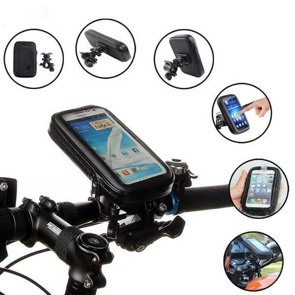 ☔Waterproof Bicycle & Motorcycle Phone Holder🚲