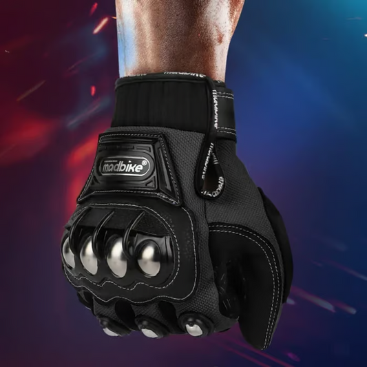 🔥-🏍️Indestructible Outdoor Self-defense Gloves 🧤(One pair)