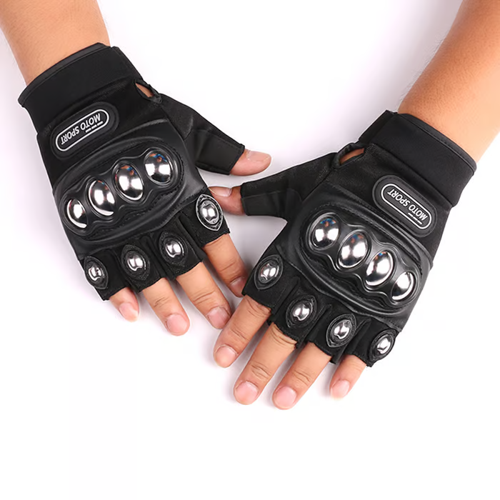 🔥-🏍️Indestructible Outdoor Self-defense Gloves 🧤(One pair)