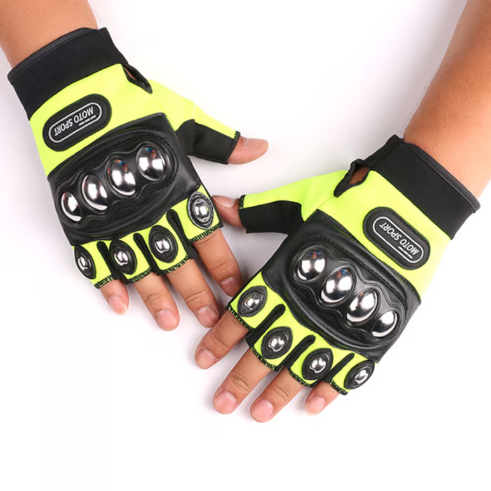 🔥-🏍️Indestructible Outdoor Self-defense Gloves 🧤(One pair)