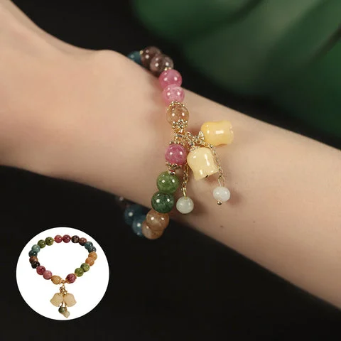 Natural Colored Tourmaline Bracelet