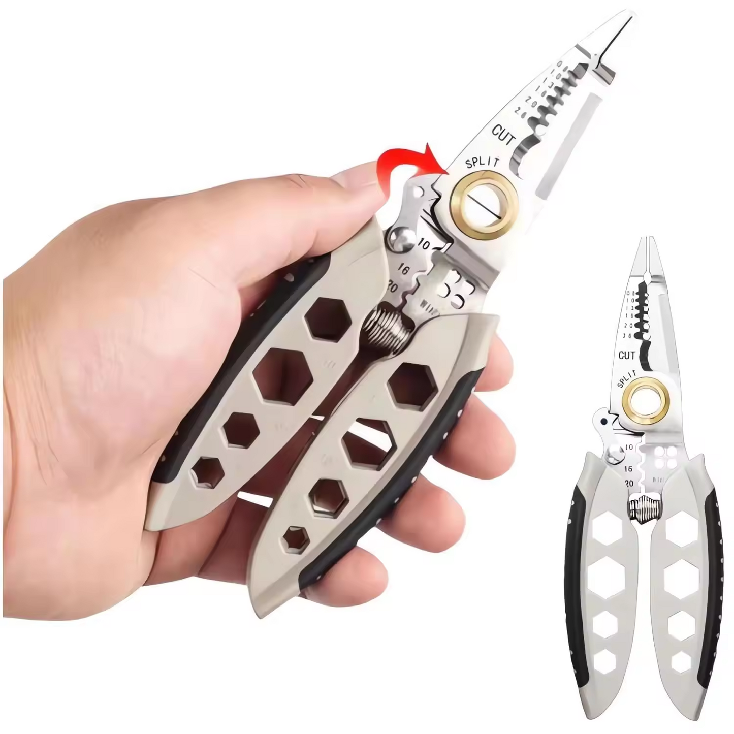 Multipurpose Wire Stripper Electrician Crimpe Pliers