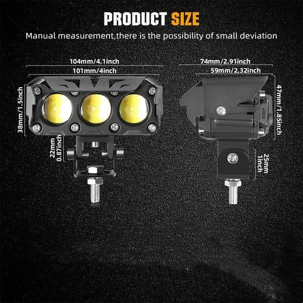 Motorcycle Driving Light LED Auxiliary Light