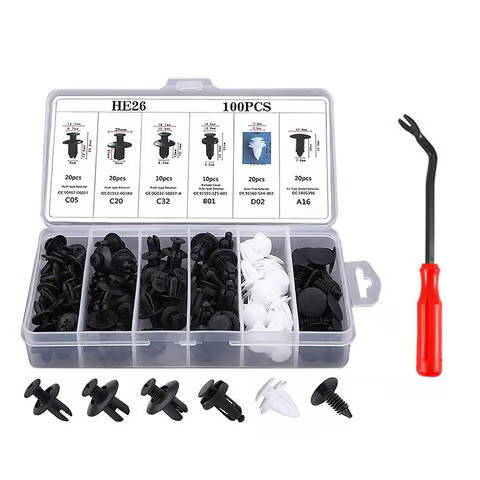 Car Fastener Box Set (100PCS)