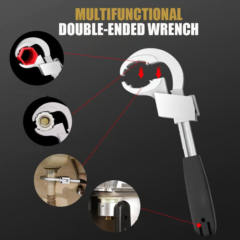 🔥Universal Adjustable Double-ended Wrench