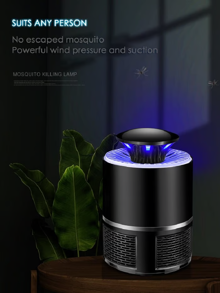 Mosquitoes Eliminator For Indoor And Outdoor With LED Light, Noiseless And Nontoxic