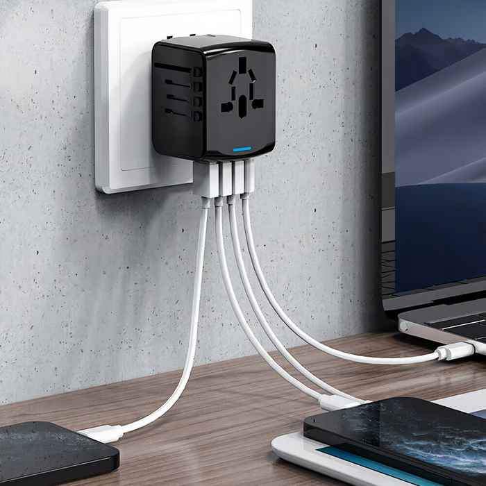 🔌 Multifunctional Travel Charger Converter 🌍