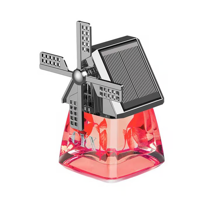 🌞 Car Solar Windmill Perfume Ornament 🌿