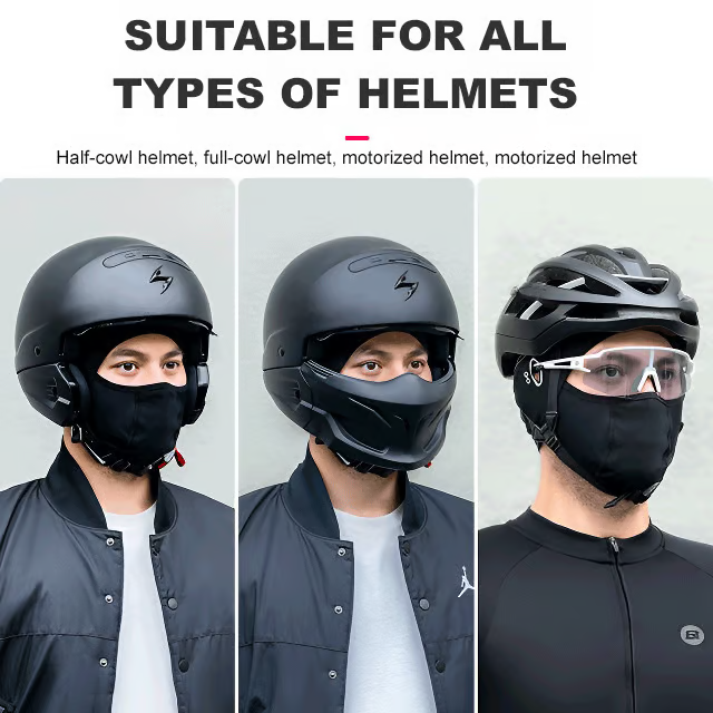 ❄️ Ice Silk Face Protection Cycling Hood 🚴‍♂️