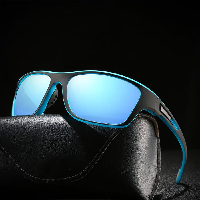 😎 Outdoor Sports Sunglasses with Anti-Glare Polarized Lens 🌞