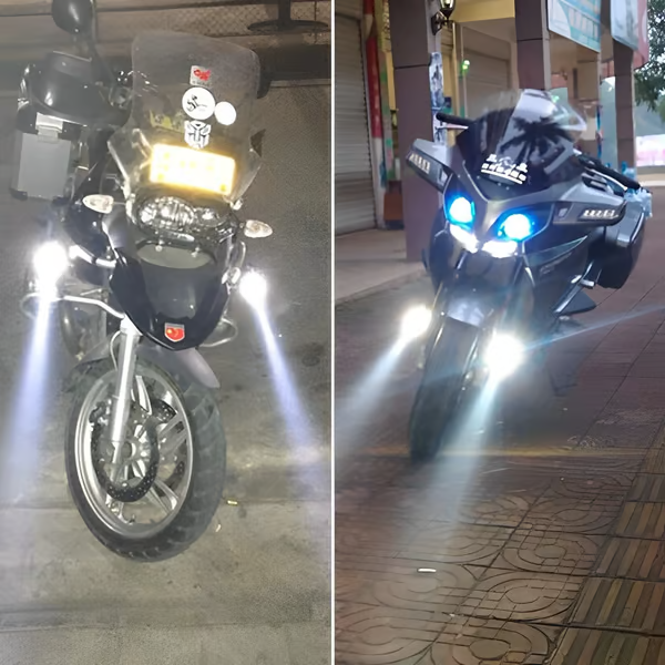 💡 Motorcycle LED Auxiliary Driving Light 💡