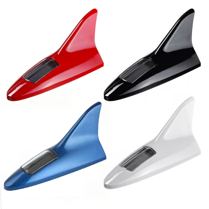 Auto Shark Fin Solar Warning Lights