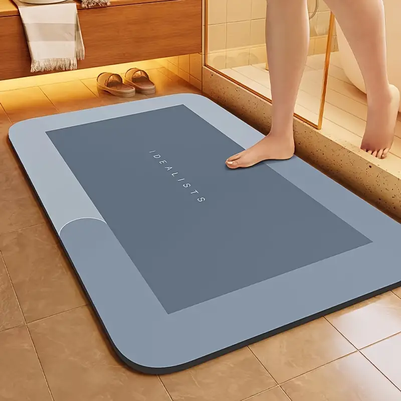 Ultra-Absorbent Diatomaceous Earth Bath Mat