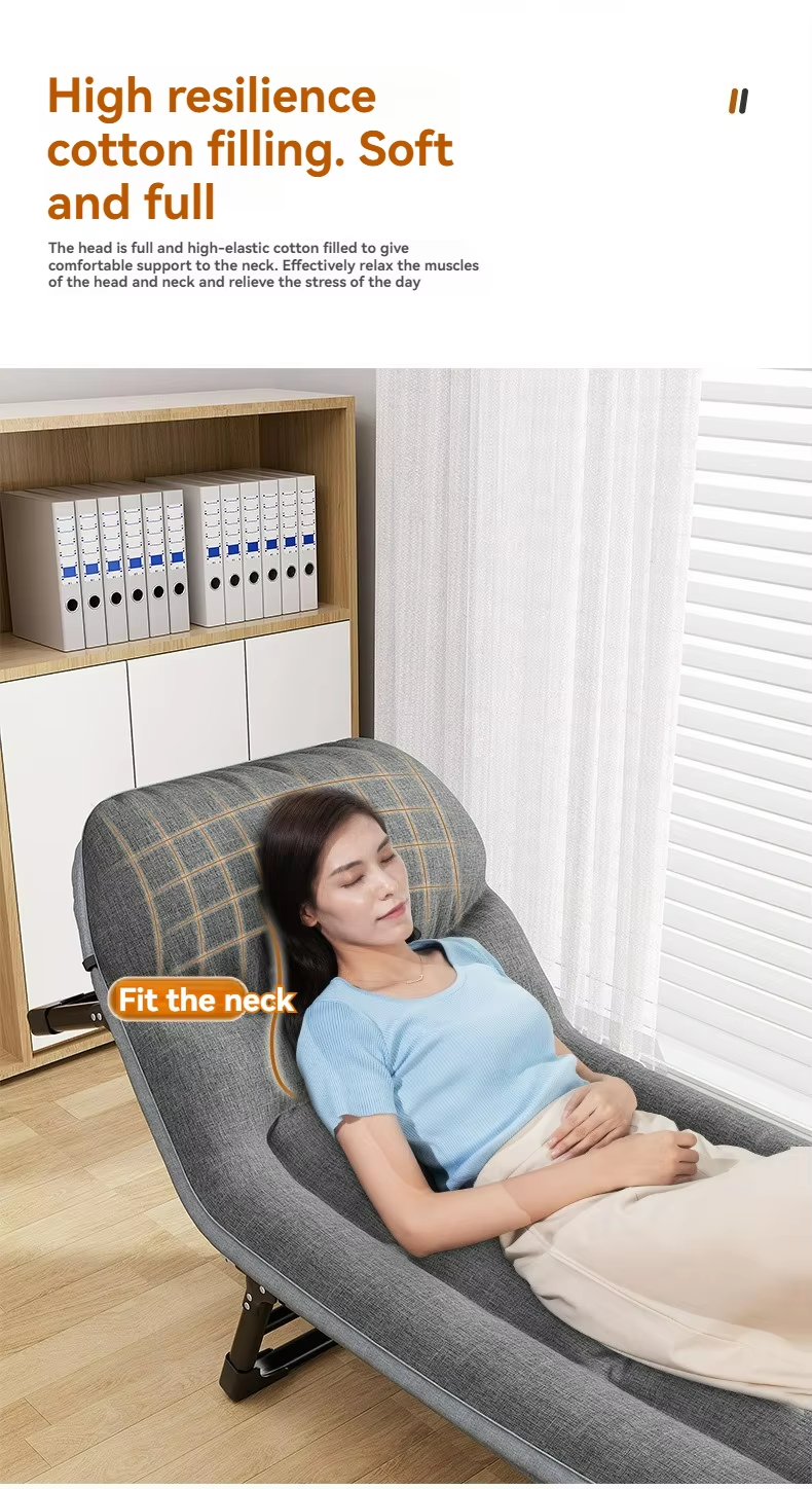 Adjustable portable folding bed