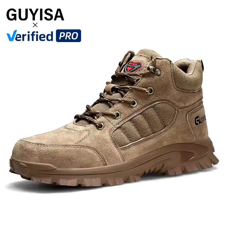 👷 Men’s High-Collar Anti-Impact Safety Shoes 👷