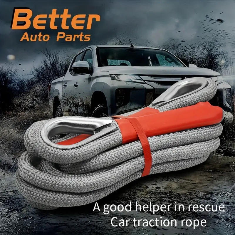 🚨 Outdoor Trailer Tow Rope - Emergency Rescue Rope 🚨