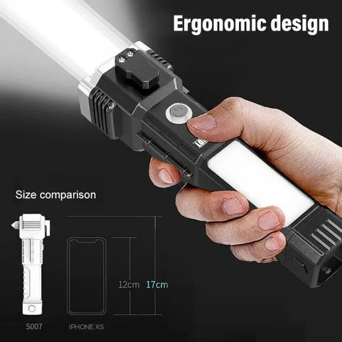 🔨Emergency Broken Window Escape Outdoor Bright Flashlight🔦