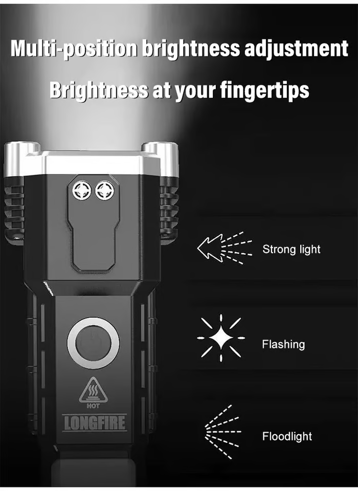 🔨Emergency Broken Window Escape Outdoor Bright Flashlight🔦