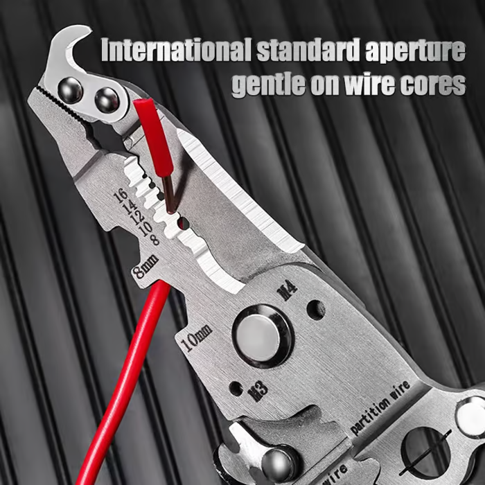 🔧 Multifunctional Folding Wire Stripper 🔧