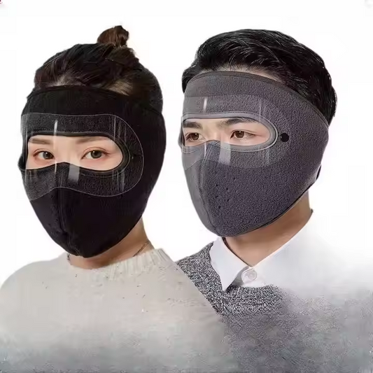 (2pcs)Winter Warm Mask Windproof and snowproof Suitable for motorbike riding