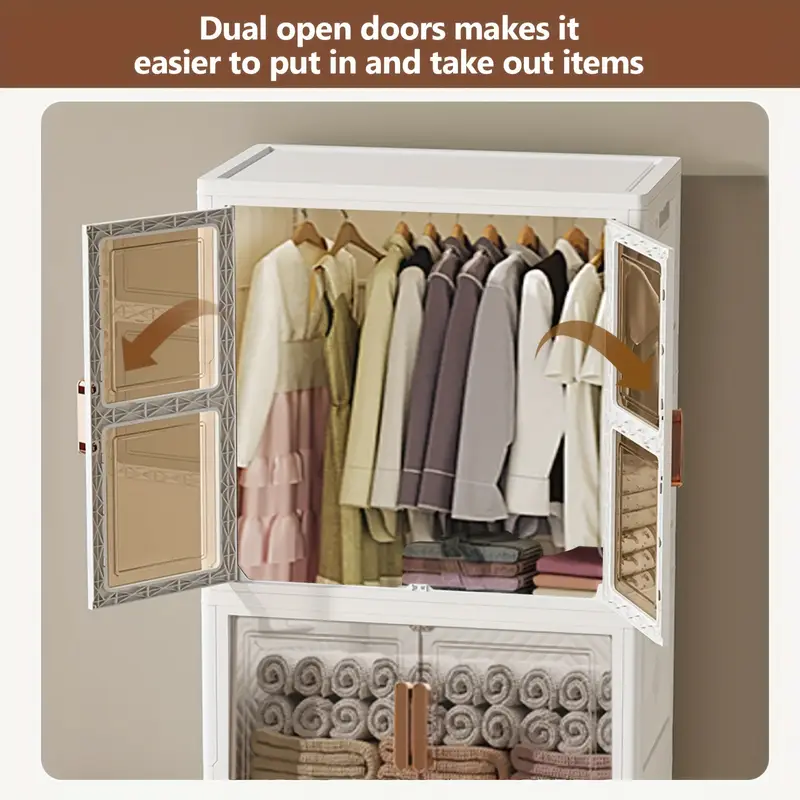 Multifunctional Folding Storage Cabinet