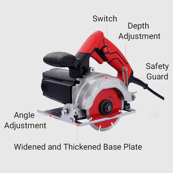 Multipurpose Powerful Electric Concrete Cutting Saw