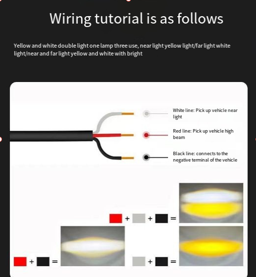 Motorcycle Driving Light LED Auxiliary Light