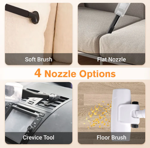 Multipurpose Cordless Vacuum Cleaner for Household and Car
