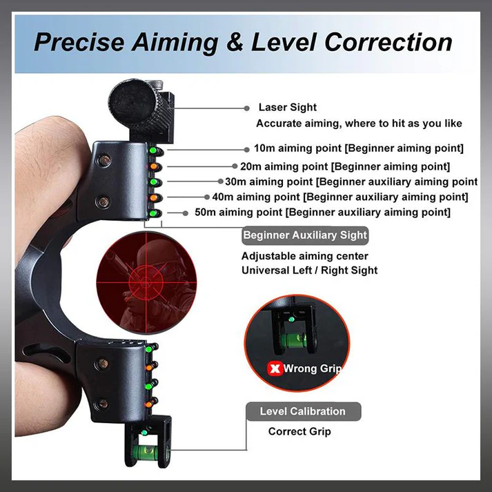 🔥⚡2025 new hot sale🔥Professional resin Laser Slingshot