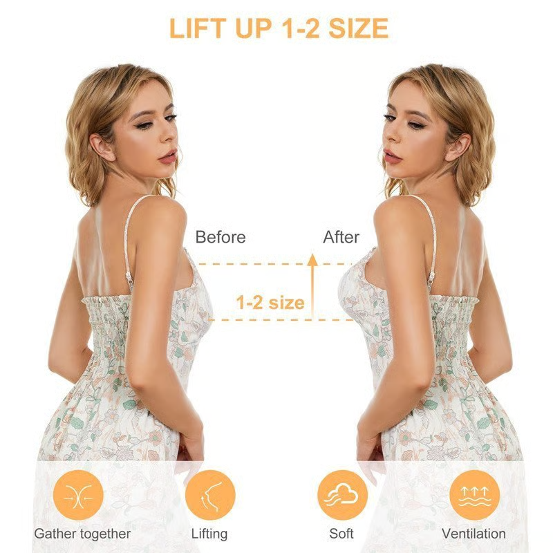 👙Adhesive Invisible Gathering Bras💃Buy one, get one free[2PCS】