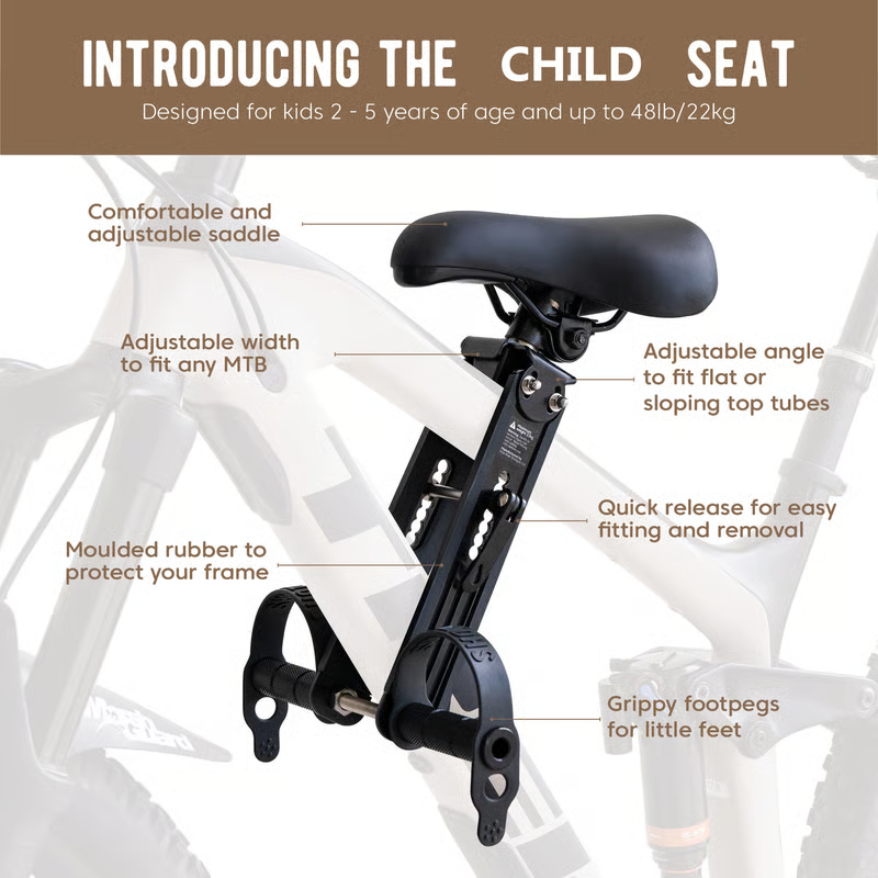 🔥Front Mounted Child Bike Seat