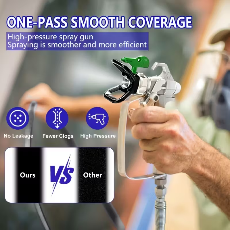 1200W Airless Spray Gun – High-Efficiency Painting Tool 🎨